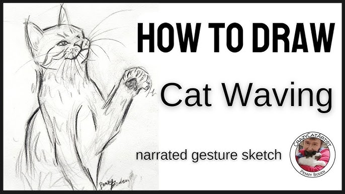 How to draw angry cat! Follow me on instagram! #drawing #cat