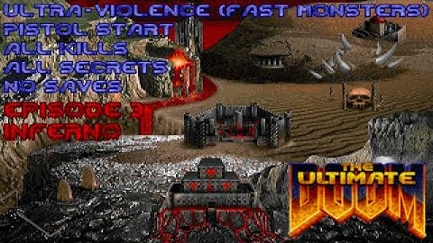 The Ultimate Doom Playthrough - Episode 3: Inferno [UV-Fast, Pistol Start, No Saves]
