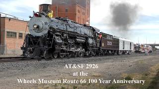 AT&SF  2926 at the Wheels Museum Route 66 100th Anniversary!