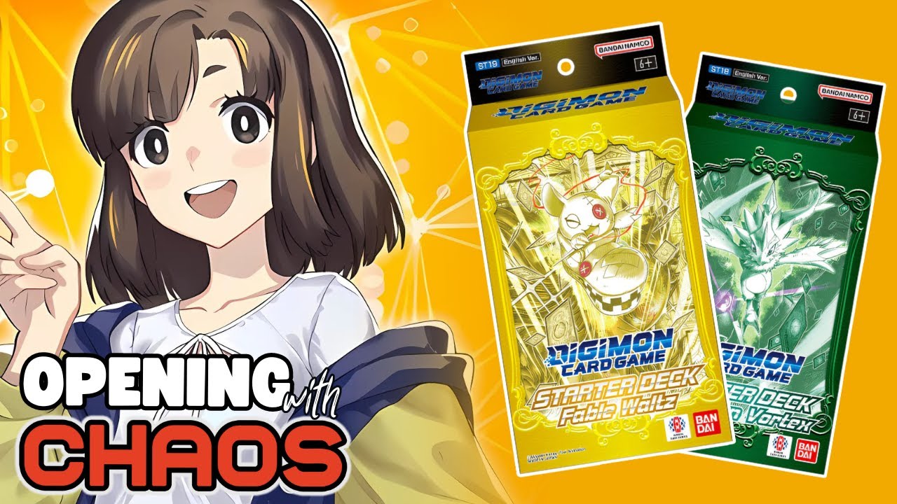 Digimon TCG - Fable Waltz & Guardian Vortex Starter Decks | OPENING Digimon TCG - Fable Waltz & Guardian Vortex Starter Decks | OPENING