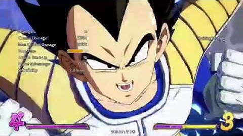 A hype Base Vegeta ki blast loop combo | Dragon ball FighterZ