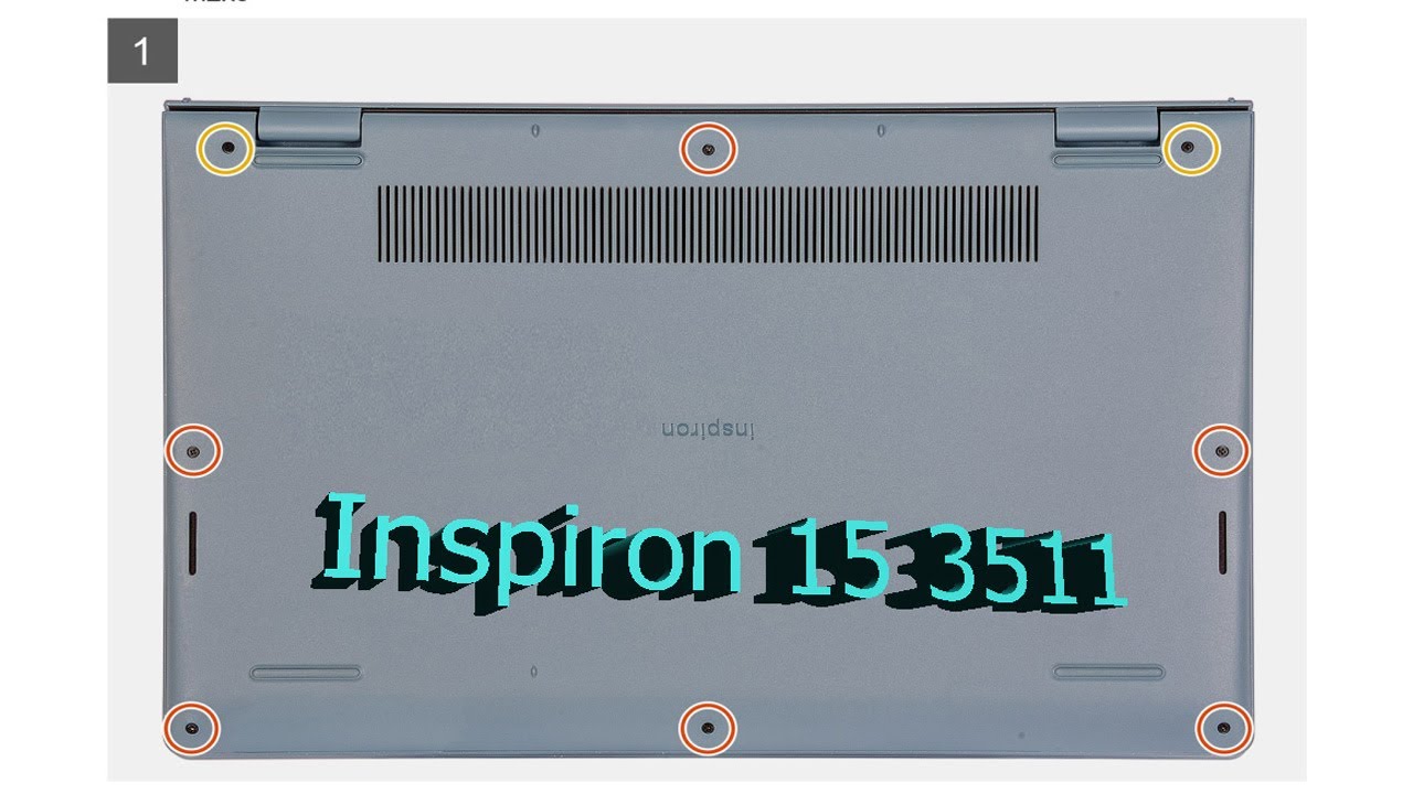 Dell Inspiron 15 3511 Disassembly and fan cleaning Laptop repair