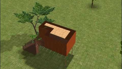 How to build a Sims 2 Treehouse! (TUTORIAL)