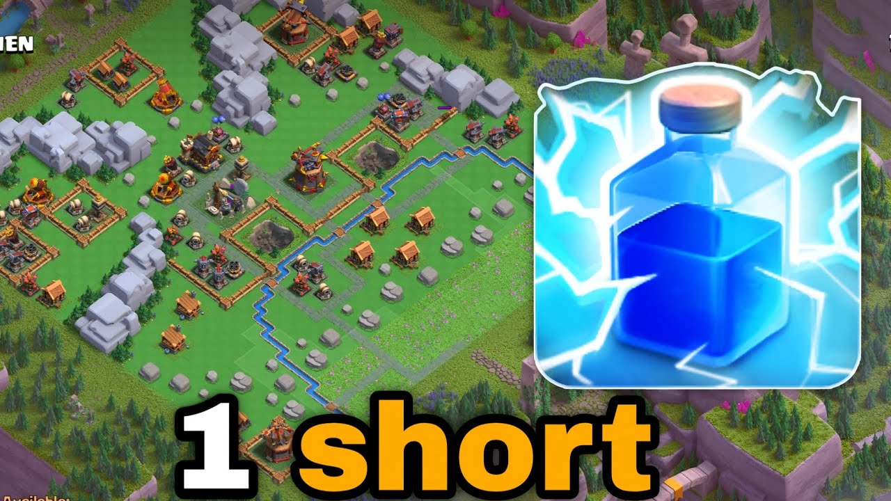 1 short hard and op golem quarry base in clan capital
