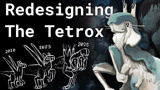 Redesigning my Speculative Biology Project: The Tetrox and their World