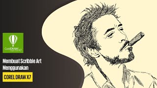 Membuat Scribble Art Menggunakan COREL DRAW X7