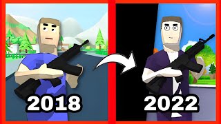 Evolution Of Dude Theft Wars Loading Screen 2018-2022