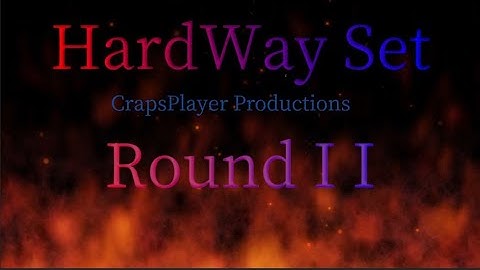 CrapsPlayer 3/5 Hardway Set (Round 2)