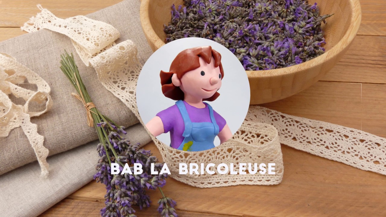 Sachet de lavande lin et dentelle