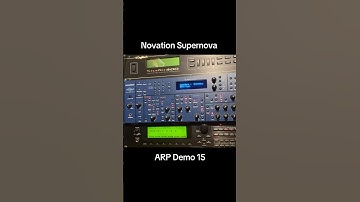 Novation Supernova ARP Demo 15 #asmr #synth #sound-effect #ringtone #noise