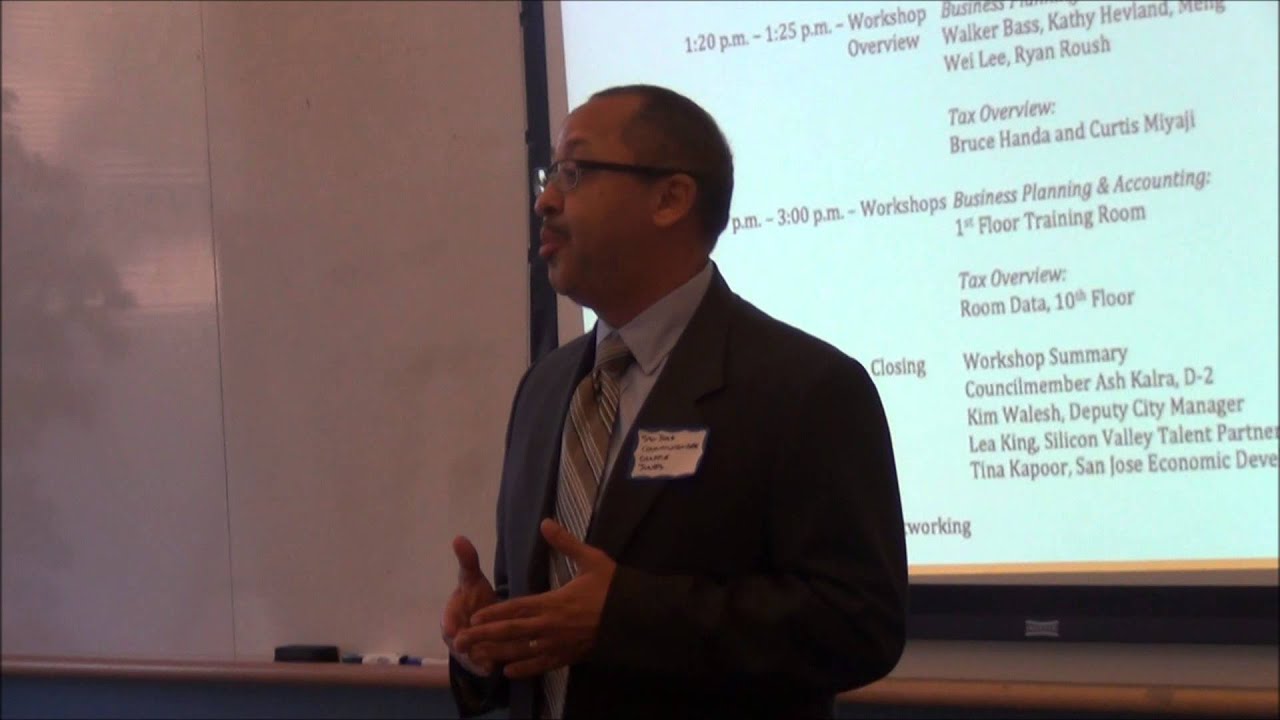 San José Small Business Ignite feat. Councilmember Chappie Jones - January 2015