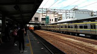樹林火車站642次莒光進站折疊門E406