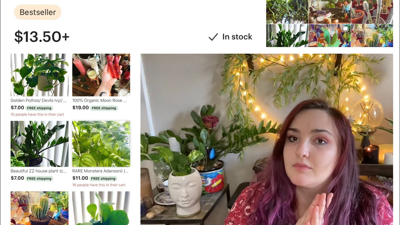 How I made over $1,000 selling plants during my first three weeks on Etsy+Bestseller Status!