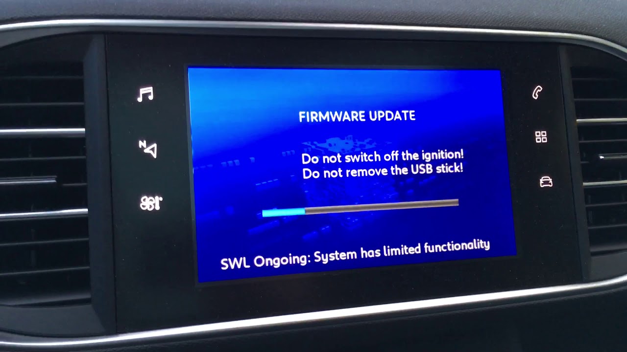 Peugeot 308 Firmware Update YouTube