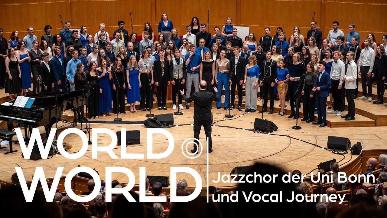 World O World (Jacob Collier) - Jazzchor der Uni Bonn & Vocal Journey (Live) Philharmonie Köln 2025