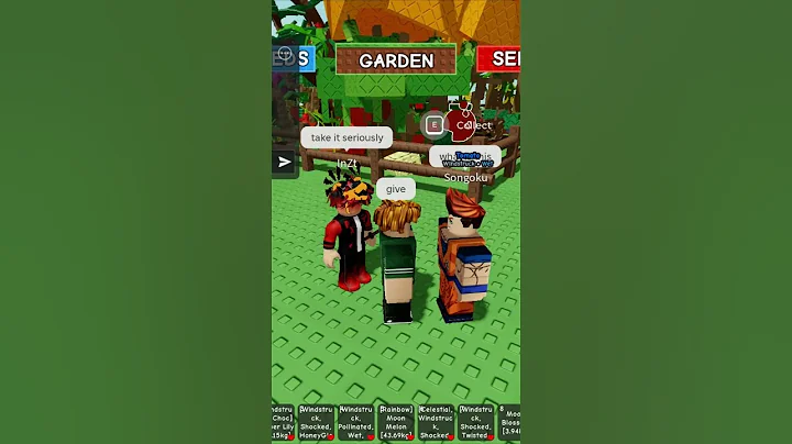 Exposing scammers in Grow A Garden #shorts #roblox #scam #growagarden #meme