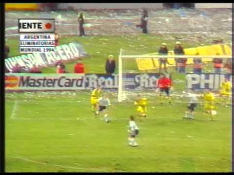 Argentina 1 - 0 Australia - Repechaje clasificación Mundial 1994