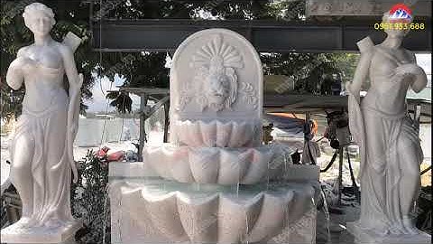 QUY TRÌNH THỰC TẾ SẢN XUẤT ĐÀI PHUN NƯỚC TẠI CƠ SỞ ĐIÊU KHẮC ĐÁ MỸ CNCSTONE