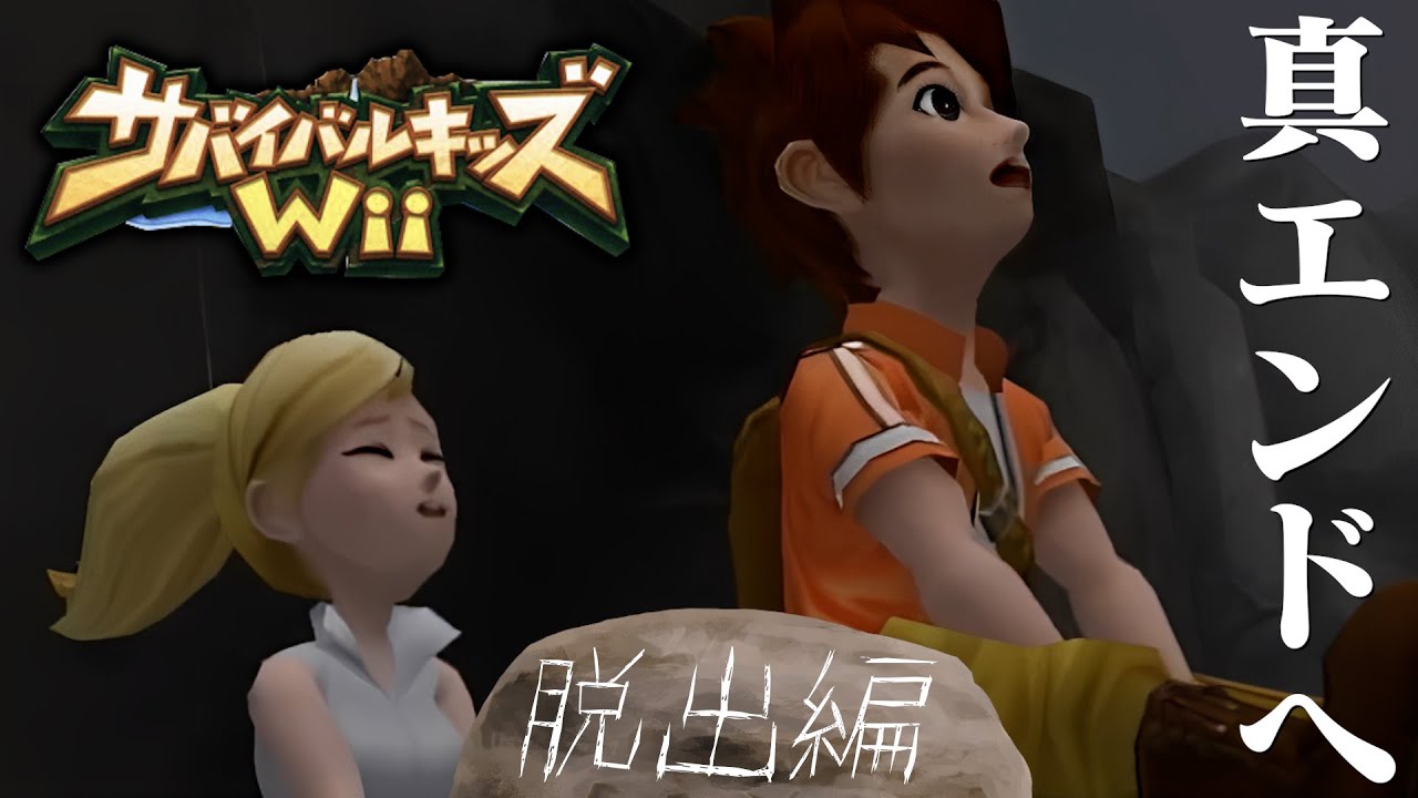 無人島からの脱出、必ず生きて帰ってみせるから【サバイバルキッズWii