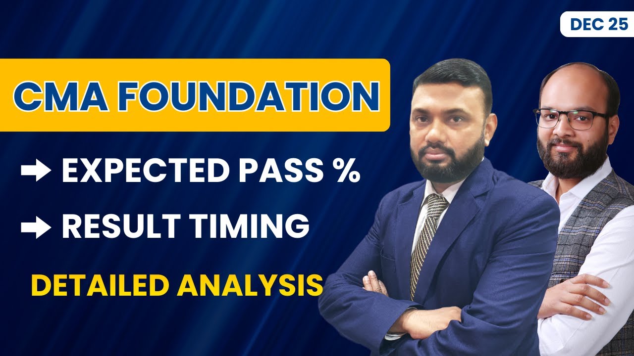 CMA Foundation Dec 25 Expected Result | CMA Foundation Dec 25 Expected ...