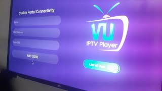 تطبيق رائع IPTV VU PLAYER
