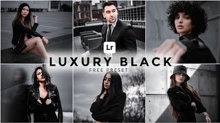 Luxury Black Preset | Lightroom Mobile Preset Free DNG |  Lightroom Tutorial | Lightroom presets screenshot 4