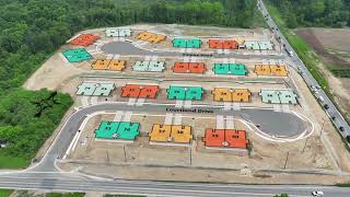 Orchard Crossing Villas Drone Overview | Lombardo Homes