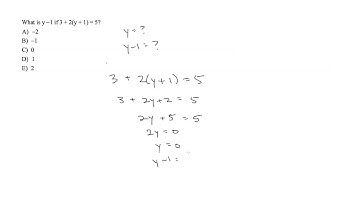 Elementary number theory - SAT Prep