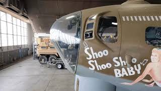 Boeing B17G Shoo Shoo Shoo Baby Begins Journey to Smithsonian's National Air & Space Museum