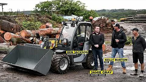 Wacker Neuson TH412 Telehandler Test Drive