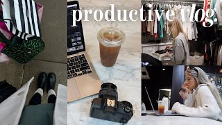VLOG: productive days, how i save $$ and budget & honest chats + thoughts on social media...