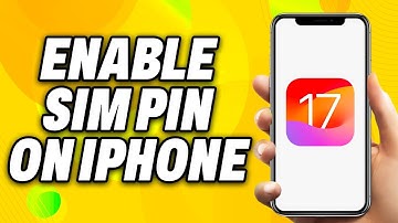 How To Enable SIM Pin on iPhone in iOS 17 (2025) - Quick Fix