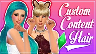 The Sims 4: CC Finds // Hair β₯ The Sims 4: CC Finds // Hair β₯