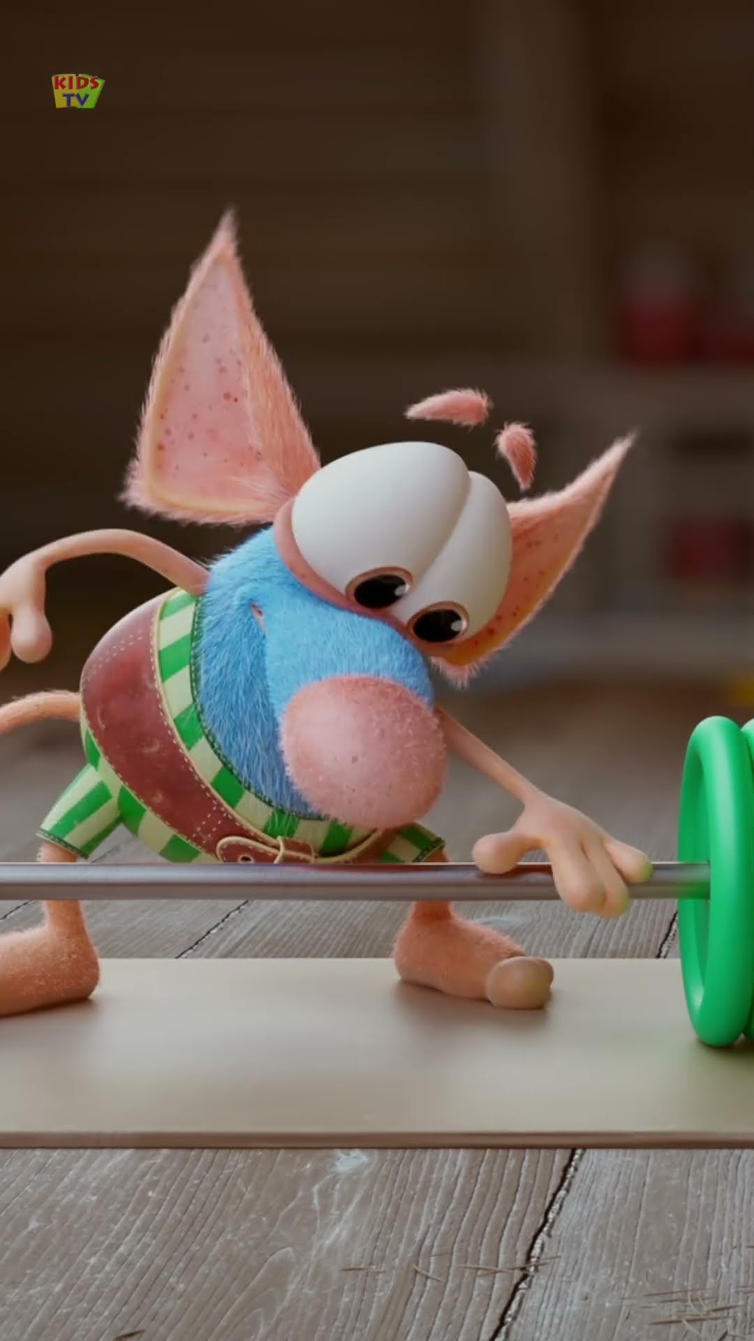 Rattic Mini - Barbell #funnycartoon #ratticmini #shorts #viral #explore #kidstv