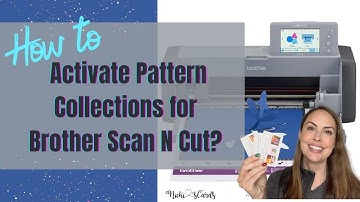 How to Activate Pattern Collections for Brother Scan N Cut in Canvas Workspace #brotherscanncut