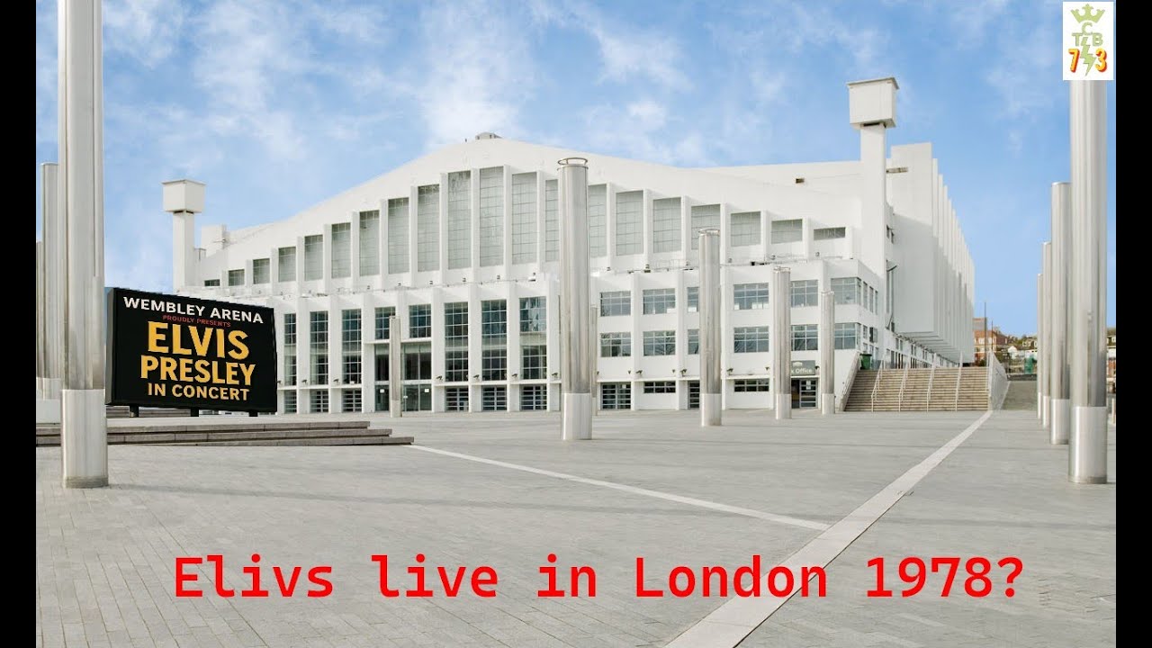 Элвис Пресли на концерте в Лондоне в 1978 году?