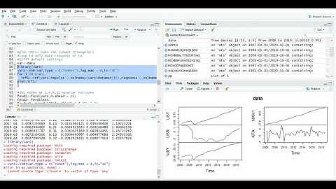 Vector Autoregressions and Macroeconomic Analysis in R