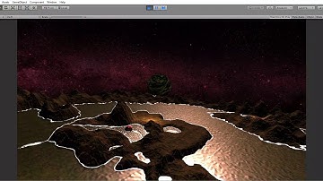 experimenting with water/reflections/edge foam shadergraph