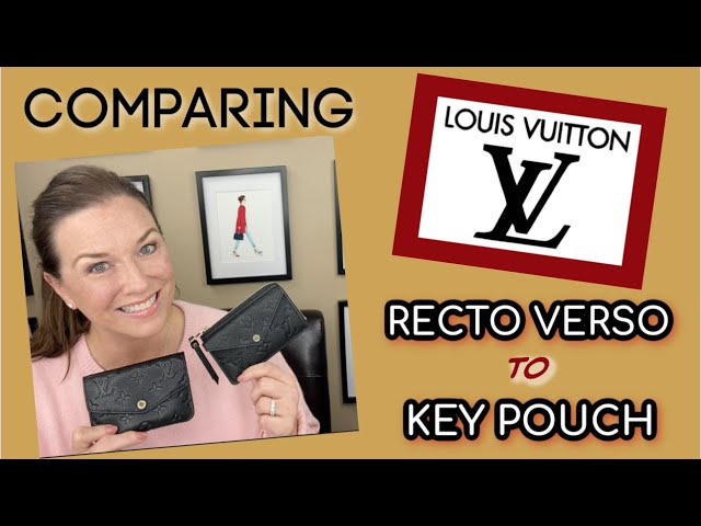 upgraded my key pouch to the louis vuitton recto verso, in looove #rec, Louis  Vuitton