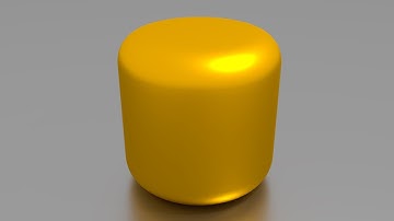Blender Tutorial: Create A Cylinder With Round Top And Base Edges. The Easy Way.