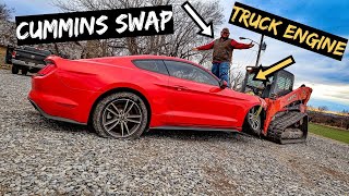 Cummins Swapping a Mustang. How Hard CAN IT BE?