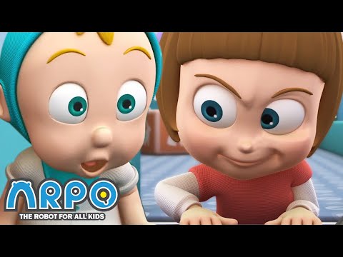 Arpo the Robot | Baby Competition | FULL EPISODE | Funny Cartoons for Kids | Arpo and Daniel