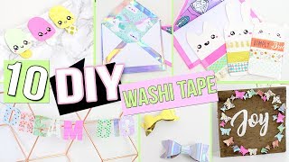 Diy washi tape ┋ 10 idees originales deco chambre masking room decor
francais
