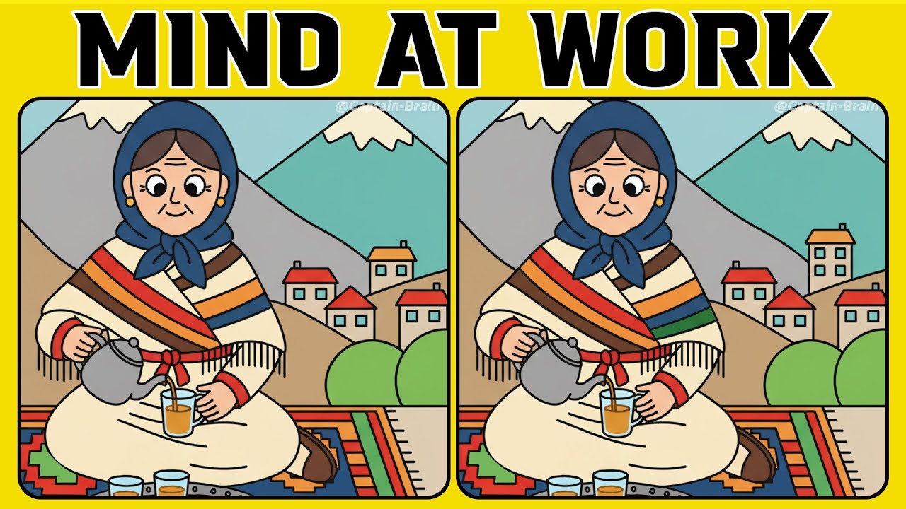 Spot the Differences, Keep Your Mind at Work (A Bit Tricky)