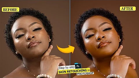 High-end Skin Retouching for Beginners Photoshop Tutorial | Step by Step.