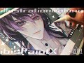 【厚塗り】アイビスで灰谷竜胆描いてみた【Drawing with iPad Pro￤SUB￤イラストメイキング】