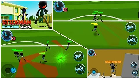 Stickman Highschool Escape (GENtertainment  Studios) Android Gameplay HD