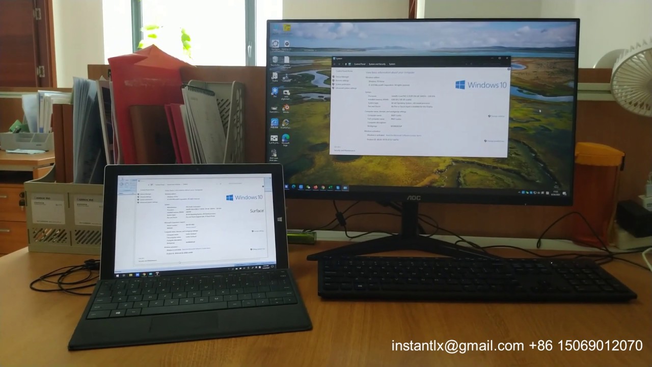 How to use remote control function on windows 10 - YouTube