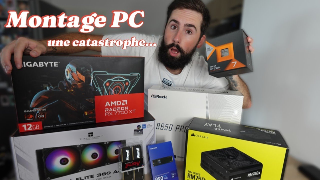 Je Monte le PC Gaming de Mon Frère (C'est Ma Première Fois 😬)