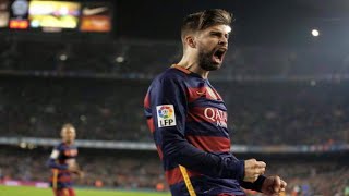 Gerard Pique Crazy Defensive skills 2016